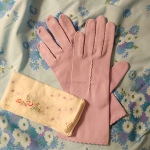 Vintage Purple Periwinkle Formal Derby Gloves